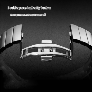 Smartwatch <span class=keywords><strong>correa</strong></span> de reloj de lujo para hombre de metal de acero inoxidable <span class=keywords><strong>correa</strong></span> de reloj para <span class=keywords><strong>Apple</strong></span> <span class=keywords><strong>Watch</strong></span> Ultra <span class=keywords><strong>Correa</strong></span> pulsera <span class=keywords><strong>Correa</strong></span> - Product Image 2