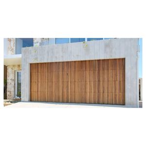 Porte de <span class=keywords><strong>garage</strong></span> sectionnelle commerciale avec finition blanche et grandes fenêtres panoramiques pour les devantures de magasins de détail et les ateliers automobiles - Product Image 4