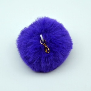 2023 Mới 8Cm 3.1Inch Giả Thỏ Lông Bóng Với Tôm Hùm Nhỏ Clasp Handmade Giả Lông Poms Poms Cho Tự Làm Mũ Vải Trang Trí - Product Image 3