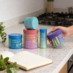 Eco-Friendly Aluminum Medicine <b>Containers</b> for Capsules/<b>Pills</b> - Probiotic Packaging - Product Image 2
