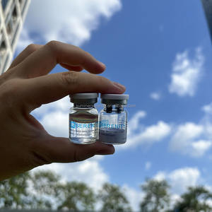 Réparation de la peau Peptide de cuivre GHK-Cu Essence de visage en poudre Anti-âge traitement de l'acné sérum de soin de la peau marque privée 5ml par paire - Product Image 3