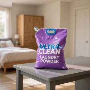 Custom Laundry Detergent Shampoo 1L 2L 5L Spout Pouch for Liquid Soap 500ml 1500ml Spout Pouch Bag - Product Image 2