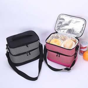 Bolsa Térmica de Gran Capacidad con Doble Capa Aislada para Exteriores, Bolsa de Almuerzo, Novedad de 2024 - Product Image 5