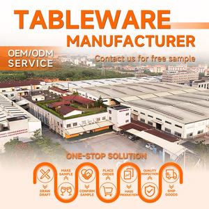 Bestwares الصيف نمط زهرة استوائية يوصي وعاء تقديم البلاستيك كوب أواني الطعام الميلامين - Product Image 4