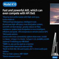 Computadora Completa Core I7 Todo en Uno para Juegos con RAM DDR4 y Pantalla LED