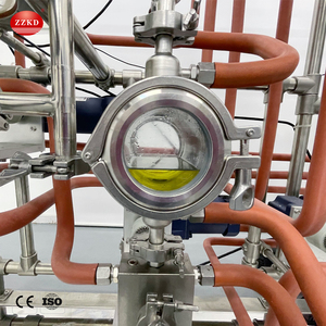 Système de distillation moléculaire professionnel à double étage à moteur électrique en acier inoxydable avec technologie de film mince à vide - Product Image 3