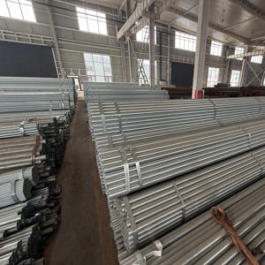 Tuyau en acier galvanisé à chaud d'usine, tuyau GI Q235B ASTM A53 Sch40 soudé ERW pour l'eau, le gaz, la lutte contre l'incendie et la construction - Product Image 3