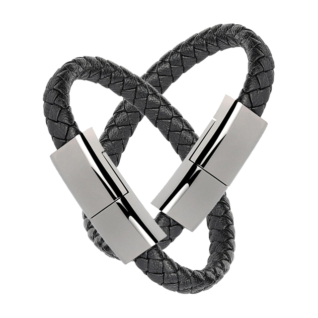 20CM 22.5CM 60CM Cabo USB to Type C Fast Charging Micro Pulsera Cable Cargador Leads Bracelet Cabos USB C Kabel Data Line Cable