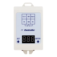 Module de relais temporisé à affichage LED 12V 24V DC, module de relais numérique DIY avec voltmètre, contrôle électronique et boîtier