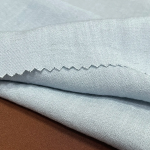 Tissu en viscose et lin slub 150g, largeur 150cm, 14% nylon, 81% viscose, 5% lin, pour vêtements d'été pour filles, rideaux, respirant et infroissable - Product Image 5