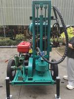 25 PS Diesel-Hydraulik-Bohrgerät mit Getriebe & Pumpe für Wasserbrunnen 100m-200m Tiefe für Landwirtschaft & Heimgebrauch