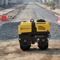 Tambour double à commande à distance de qualité supérieure |   Mini-compacteur de haute qualité à vendre