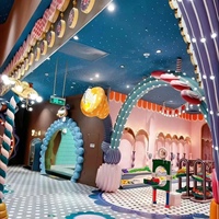 Aire de jeux intérieure sur mesure de qualité supérieure, parc d'attractions Fun City, équipement pour enfants, aires de jeux intérieures commerciales pour enfants