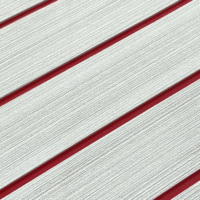 Tapis en mousse EVA auto-adhésifs écologiques imitation teck, antidérapants, pour plateforme de bain, marchepied, revêtement de pont marin, pour bateau à moteur, système de fixation double clic