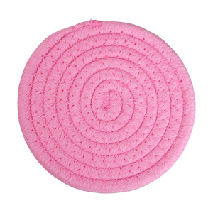 Manteles Individuales de Estilo Clásico, Ecológicos, de 8 mm de Grosor, Tejidos en Poliéster y Algodón, Resistentes al Calor, <span class=keywords><strong>para</strong></span> Ollas, Tamaños de 11-22 cm <span class=keywords><strong>para</strong></span> <span class=keywords><strong>Mesa</strong></span> de Comedor - Product Image 5