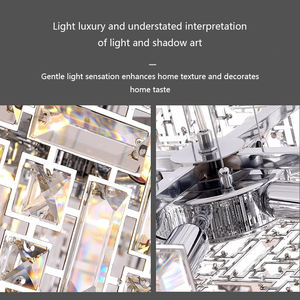 Modern minimalist oturma odası kristal avize high-end lüks salon ana ışık villa ışık - Product Image 3