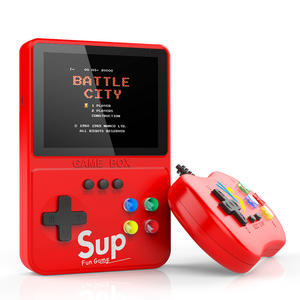 Nouvelle console de jeu portable K35, 500 jeux intégrés, écran couleur, construction en plastique, mini pour deux joueurs, pour enfants, connexion TV - Product Image 4