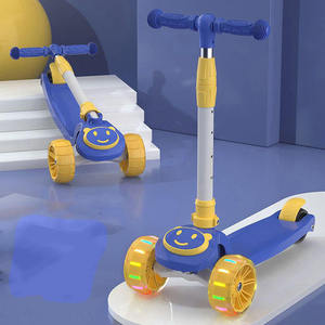 Triciclo Plegable con Certificación CE, de Acero y Plástico Ligero, con Ruedas de PU para Exteriores, Manillar Ajustable, para Niños de 3 a 8 Años, Gran Venta - Product Image 3