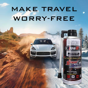 FIBSHIELD IRS8, Sellador de Líquido <span class=keywords><strong>Antipinchazos</strong></span> para Neumáticos, Tecnología de <span class=keywords><strong>Espuma</strong></span>, Herramienta Manual para Inflar Neumáticos, Color Blanco, Reparación de Neumáticos - Product Image 1