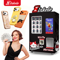 Distributeur automatique de coques de téléphone avec plusieurs options de paiement et service OEM/ODM personnalisé
