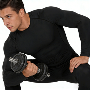 Ropa Deportiva Atlética para Hombre, Diseño Personalizado de Fábrica, Secado Rápido, para Correr, Trotar, Gimnasio, Fitness, Camisetas Deportivas para Hombre - Product Image 1