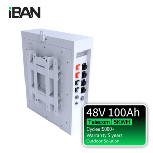 Customized IBAN POWER OBS 48100 <b>48V</b> 100Ah LiFePO4 Lithium Solar Energy Storage <b>Battery</b> 6000 Cycles for Industrial Commercial Use - Product Image 6
