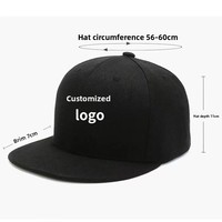 Casquette de baseball unisexe à 6 panneaux, style américain, à visière plate, 100 % polyester, respirante, imperméable, couleur unie, réglable