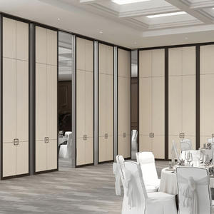 <span class=keywords><strong>Cloison</strong></span> mobile moderne en MDF pour salon, réglable en hauteur, avec rail suspendu, fixation au plafond, <span class=keywords><strong>cloison</strong></span> pliante pour usage commercial - Product Image 3