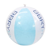 Ballon de plage gonflable en PVC personnalisé avec logo pour fabricants de jouets publicitaires