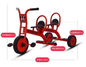 Vente directe usine : Tricycles pour enfants, Tricycles d'éveil préscolaire, Tricycles à double pédale de bonne qualité pour enfants, Voitures à pédales - Product Image 6