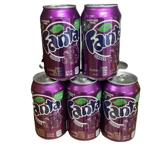Fanta Grape Flavored Soft Drink Can Imported 320ml Can Price in