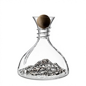 <span class=keywords><strong>Carafe</strong></span> à vin en cristal sans plomb SUNPRO Iceberg avec logo personnalisé, 1500-2000 ml, soufflée à la main, style classique, <span class=keywords><strong>carafe</strong></span> <span class=keywords><strong>transparente</strong></span> de qualité supérieure pour - Product Image 1