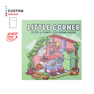 Nhà Máy Cá Nhân Trẻ Em Của Màu Cuốn Sách Mềm Thiết Kế Mới Tùy Chỉnh Mầm Non Doodles Nghệ Thuật Tùy Chỉnh Trẻ Em Màu Cuốn Sách In Ấn - Product Image 1