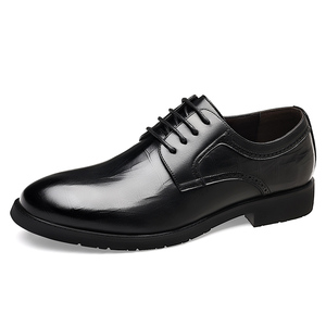 Zapatos de Vestir Derby para Hombre - Estilo Británico, con Grabado, Formales, para Negocios y Bodas, con Suela de Goma Antideslizante - Product Image 2