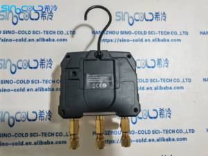 Manómetro Digital de Alta Precisión <span class=keywords><strong>MG</strong></span>-10 para Refrigeración y HVAC con 2 Válvulas y Pinzas de Termómetro - Product Image 4