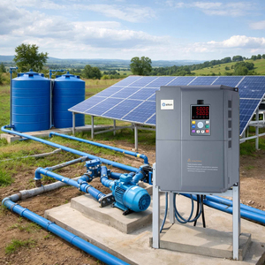 ปั๊มน้ำ VFD สามเฟส 10 แรงม้า ปรับความเร็วรอบได้ พร้อมระบบควบคุมระยะไกล MPPT PDS ประสิทธิภาพสูงอเนกประสงค์ - Product Image 1