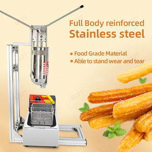 Gran oferta 5L Churros máquina <span class=keywords><strong>de</strong></span> palitos <span class=keywords><strong>de</strong></span> masa frita España máquina <span class=keywords><strong>de</strong></span> frutas latinas exprimidor manual Churros Churrera Maker con freidora <span class=keywords><strong>de</strong></span> 6L - Product Image 5