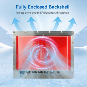 Touchwo hiệu suất cao 15 ''15.6'' <span class=keywords><strong>19</strong></span> ''21.5'' Panel PC công nghiệp thép không gỉ màn hình cảm ứng màn hình hiển thị - Product Image 5