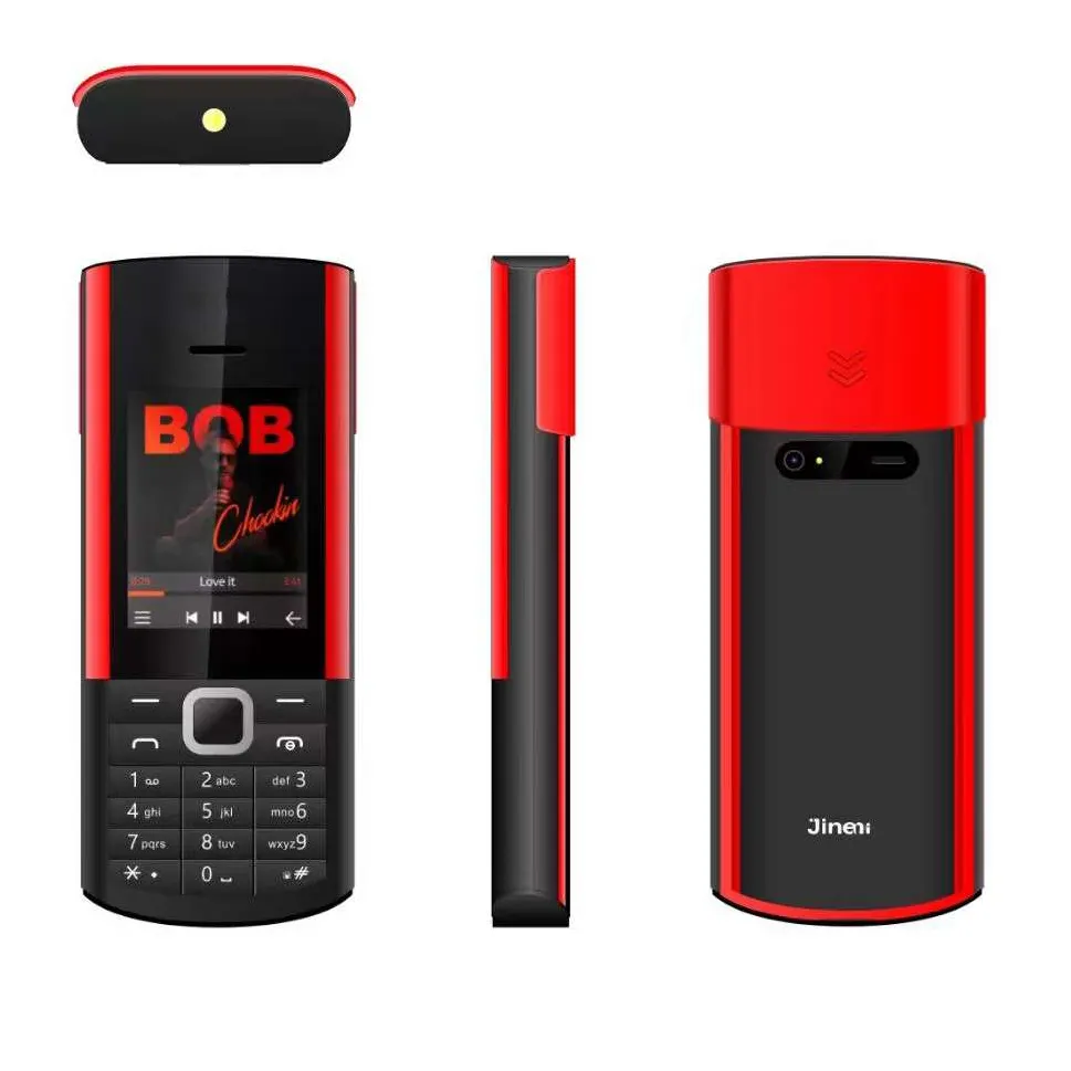 OEM New Design Mobile Phones Feature Phone 2G With Wireless Earphone Network Mobile Feature Phone