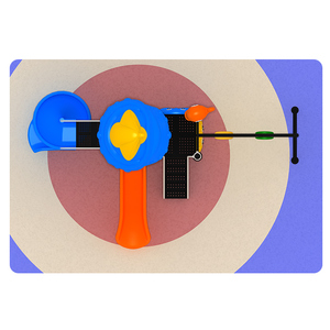 Lớn Nhựa Bền Slide Trẻ Em 'Đu Đặt Vui Chơi Giải Trí Trẻ Em Công Viên Trượt Thể Thao Trượt Trượt Và Đu Ngoài Trời Trượt Cho Trẻ Em - Product Image 3