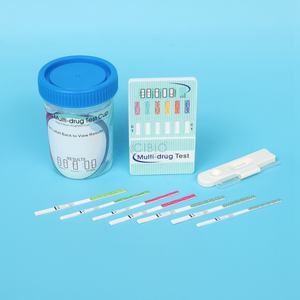 Bandes et gobelets de test de toxicologie multi-drogues urinaires CIBIO C302D certifiés CE, classés II, déclassés de la surveillance CLIA, durée de conservation de <span class=keywords><strong>3</strong></span> ans - Product Image 5