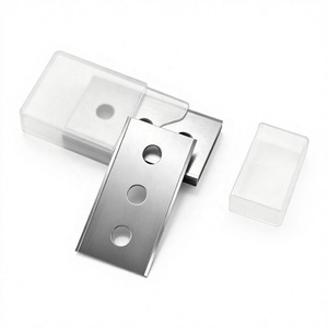 ใบมีด 43*22*0.2 มม. 3 รู สำหรับตัด PP PE PET BOPP - Product Image 1
