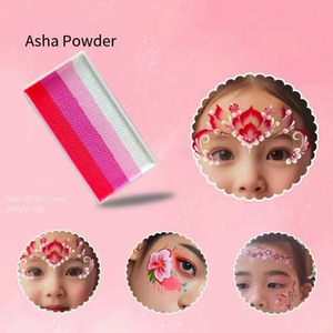 Profesional 6 colores lavable Cosplay maquillaje pintura corporal pintura facial colorida para <span class=keywords><strong>Halloween</strong></span> y Navidad - Product Image 3
