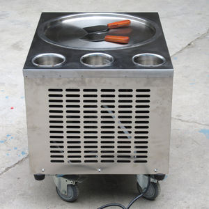 Máquina de Helados Kolice ETL de 45 cm, Mini Máquina de Helados de Mesa con 3 Tanques para <span class=keywords><strong>Tacos</strong></span> Enrollados y Helados Batidos - Product Image 2