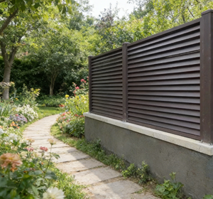 Panneau de clôture extérieur en aluminium noir, intimité totale, pour jardin, piscine, niche pour animaux, écologique, élégant, polyvalent, clôture de ferme - Product Image 2