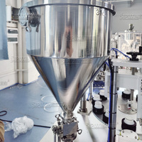 Machine de remplissage et de scellage de tubes entièrement automatique SPX, ligne d'emballage de dentifrice cosmétique avec scellage en feuille d'aluminium