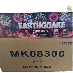 Venta Caliente: Bomba de Fuegos Artificiales Multicolor de 0.8'' y 300 Disparos para Fiestas de Año Nuevo - Venta Directa de Fábrica - Product Image 1
