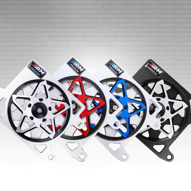 Motorcycle Water Tank Rotating Radiator Cover Fit for Honda VARIO/CLICK/PCX/ADV150CNC Motocicleta Cooling System Accessories