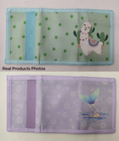 Dompet Leher Anti-Hilang Anak Perempuan Bahan Polyester Tahan Air Bersertifikat CE, Dompet Koin Anak Motif Kartun Custom, Grosir