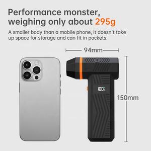 4000mAh pil 4-Gear akülü Turbo hava Duster 140000RPM hız Mini şiddetli Fan kar toz klavye anti-toz fonksiyonu - Product Image 3